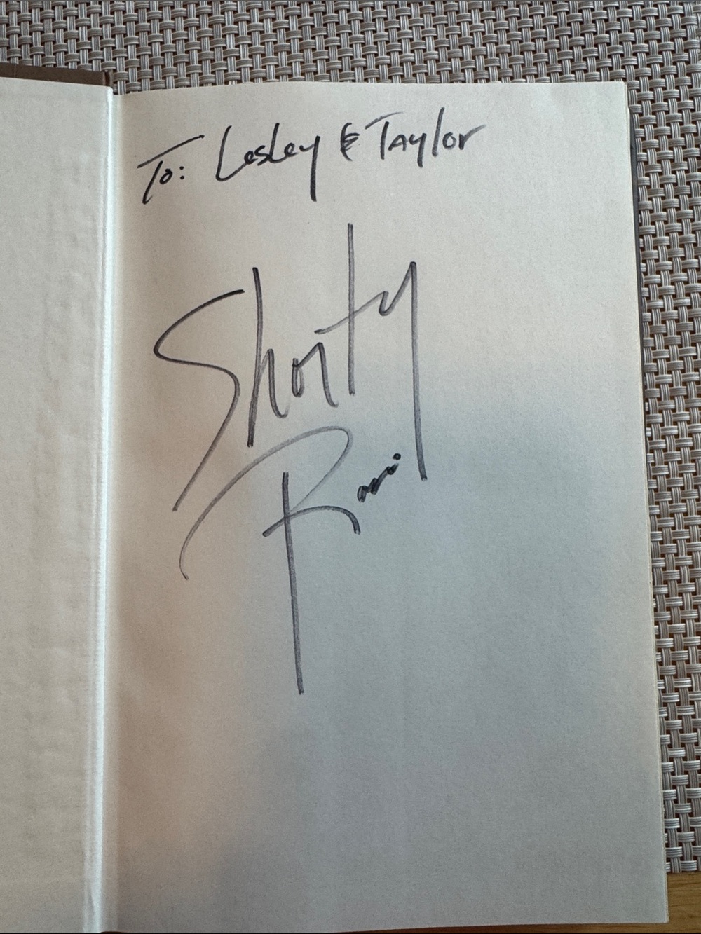 SHORTY ROSSI SIGNED BOOK - Picture 5 of 10